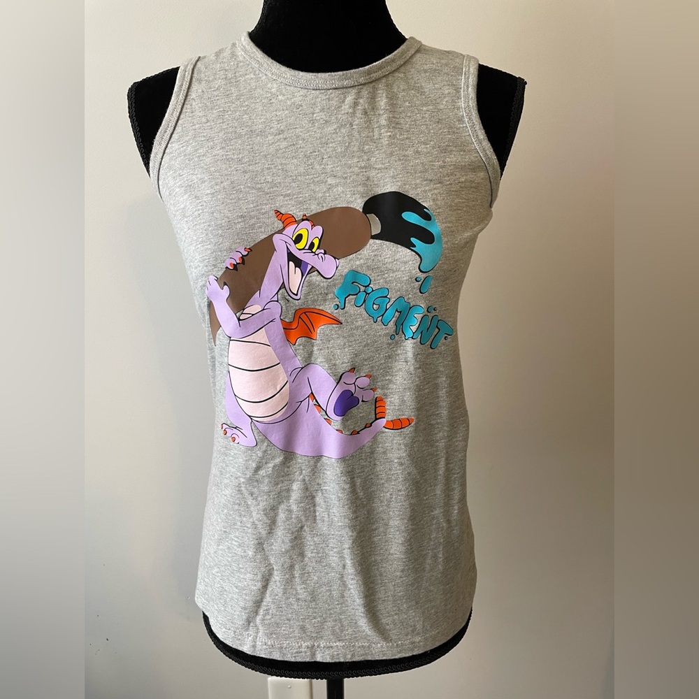 Figment Graphic Tank Top - Grey